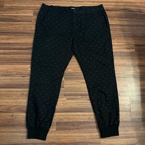 Pink + Dolphin Jogger Khaki Pants, Size: 42